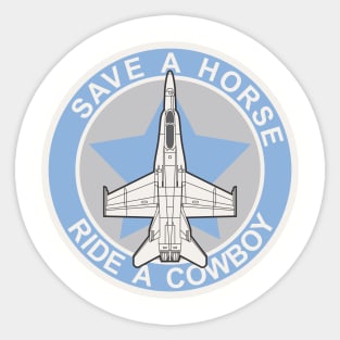 VMFA - 112 Cowboys USMC - F/A-18 Hornet Sticker